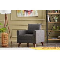 Sofa, Antracit, Bella Armchair - Anthracite