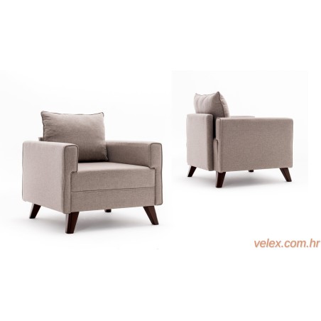 Sofa, Krem, Bella Armchair - Cream