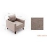 Sofa, Krem, Bella Armchair - Cream