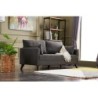 Dvosjed, Antracit, Bella Sofa For 2 Pr - Anthracite