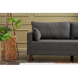 Dvosjed, Antracit, Bella Sofa For 2 Pr - Anthracite