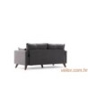 Dvosjed, Antracit, Bella Sofa For 2 Pr - Anthracite