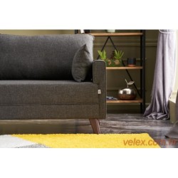 Trosjed, Antracit, Bella Sofa For 3 Pr - Anthracite