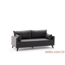 Trosjed, Antracit, Bella Sofa For 3 Pr - Anthracite