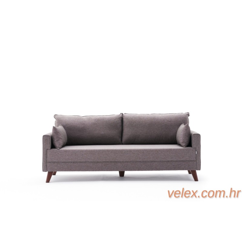 Trosjed, Smeđa, Bella Sofa For 3 Pr - Brown