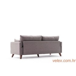 Trosjed, Smeđa, Bella Sofa For 3 Pr - Brown