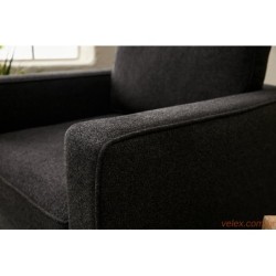 Sofa, Antracit Crno, Berlin - Anthracite, Black