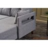 Kutna garnitura, Sivo, Comfort Right - Grey