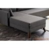 Kutna garnitura, Antracit, Bella Corner Sofa Left - Anthracite