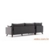 Kutna garnitura, Antracit, Bella Corner Sofa Left - Anthracite