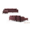 Kutna garnitura, Bordo crvena, Bella Corner Sofa Left 1 - Claret Red