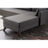 Kutna garnitura, Antracit, Bella Corner Sofa Right - Anthracite