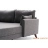 Kutna garnitura, Antracit, Bella Corner Sofa Right - Anthracite