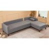 Kutna garnitura, Sivo, Bella Corner Sofa Right 1