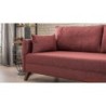 Kutna garnitura, Bordo crvena, Bella Corner Sofa Right 1 - Claret Red