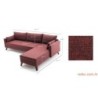 Kutna garnitura, Bordo crvena, Bella Corner Sofa Right 1 - Claret Red