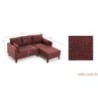 Kutna garnitura na razvlačenje, Bordo crvena, Bella Corner Sofa Right 2 - Claret Red