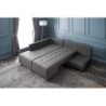 Kutna garnitura na razvlačenje, Antracit, Manama Corner Sofa Bed Left - Anthracite