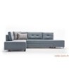 Kutna garnitura na razvlačenje, Svijetlo plava, Manama Corner Sofa Bed Left - Light Blue