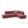 Kutna garnitura na razvlačenje, Bordo crvena, Manama Corner Sofa Bed Right - Claret Red