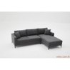 Kutna garnitura, Antracit Crno, Berlin Right - Anthracite, Black