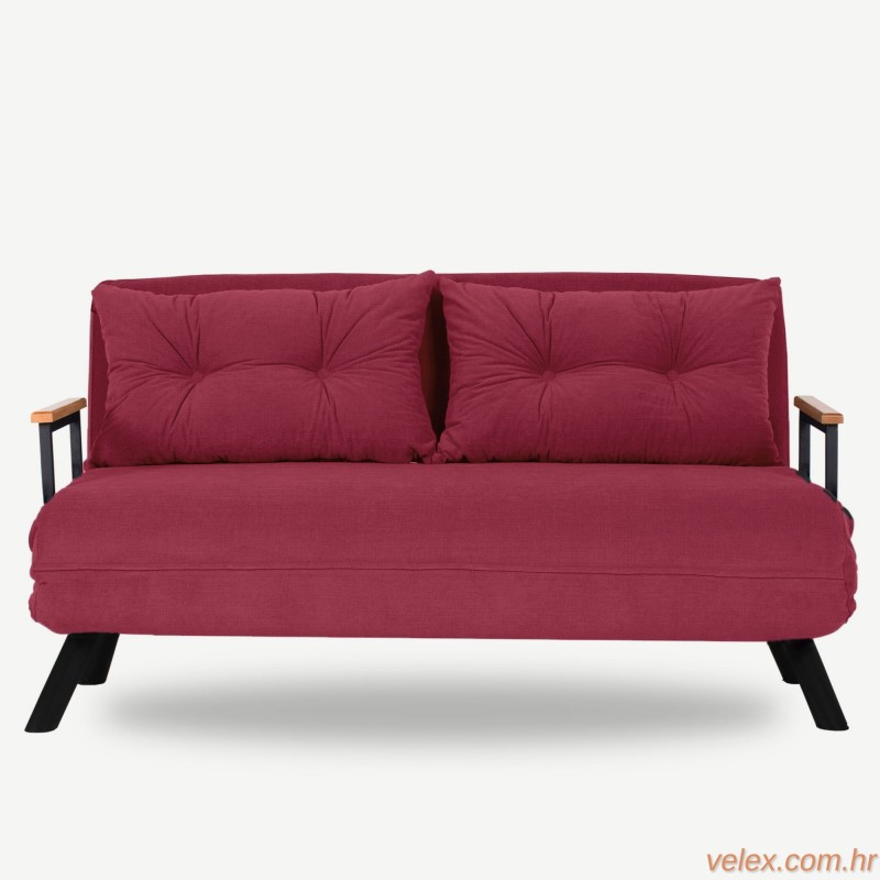 Dvosjed na razvlačenje, Kesten, Sando 2-Seater - Maroon