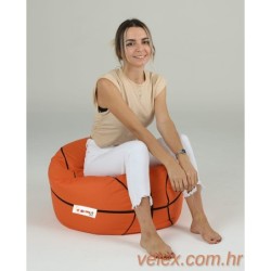 Vreća za sjedenje, Basketball Kids Pouf - Tile Red