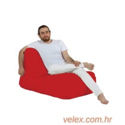 Vreća za sjedenje, Trendy Comfort Bed Pouf - Red