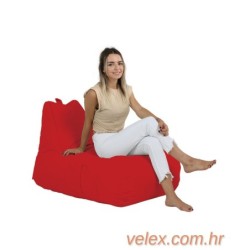 Vreća za sjedenje, Trendy Comfort Bed Pouf - Red