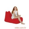 Vreća za sjedenje, Trendy Comfort Bed Pouf - Red