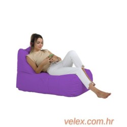 Vreća za sjedenje, Trendy Comfort Bed Pouf - Purple