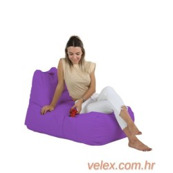 Vreća za sjedenje, Trendy Comfort Bed Pouf - Purple