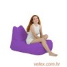 Vreća za sjedenje, Trendy Comfort Bed Pouf - Purple