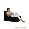 Vreća za sjedenje, Trendy Comfort Bed Pouf - Black