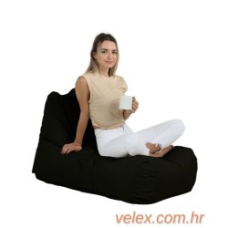 Vreća za sjedenje, Trendy Comfort Bed Pouf - Black