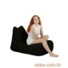 Vreća za sjedenje, Trendy Comfort Bed Pouf - Black