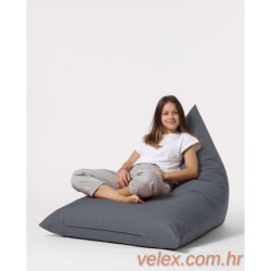 Vreća za sjedenje, Pyramid Big Bed Pouf - Fume