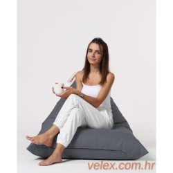 Vreća za sjedenje, Pyramid Big Bed Pouf - Fume