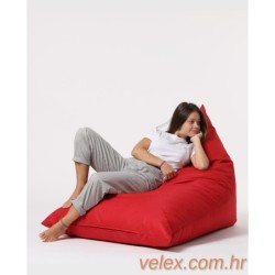 Vreća za sjedenje, Pyramid Big Bed Pouf - Red