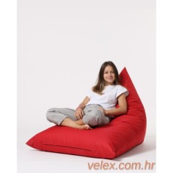 Vreća za sjedenje, Pyramid Big Bed Pouf - Red