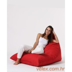 Vreća za sjedenje, Pyramid Big Bed Pouf - Red