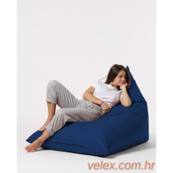 Vreća za sjedenje, Pyramid Big Bed Pouf - Dark Blue