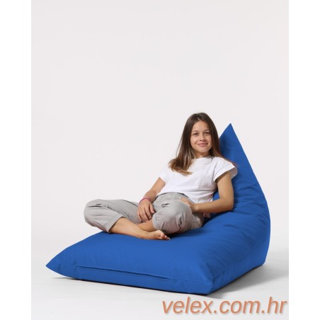 Vreća za sjedenje, Pyramid Big Bed Pouf - Blue