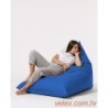 Vreća za sjedenje, Pyramid Big Bed Pouf - Blue