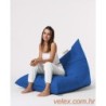 Vreća za sjedenje, Pyramid Big Bed Pouf - Blue