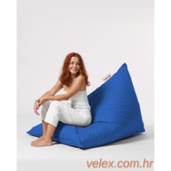 Vreća za sjedenje, Pyramid Big Bed Pouf - Blue