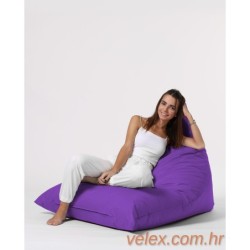 Vreća za sjedenje, Pyramid Big Bed Pouf - Purple