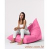 Vreća za sjedenje, Pyramid Big Bed Pouf - Pink