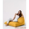 Vreća za sjedenje, Pyramid Big Bed Pouf - Yellow