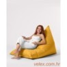 Vreća za sjedenje, Pyramid Big Bed Pouf - Yellow